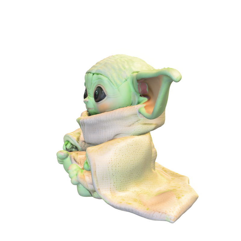 Plushie baby yoda Modelo 3D .c4d .max .obj .3ds .fbx .stl .blend 