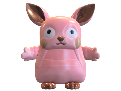Plushie toy bear Modello 3D