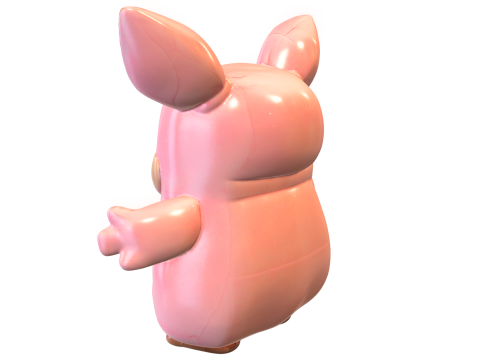 Plushie toy bear Modelo 3D