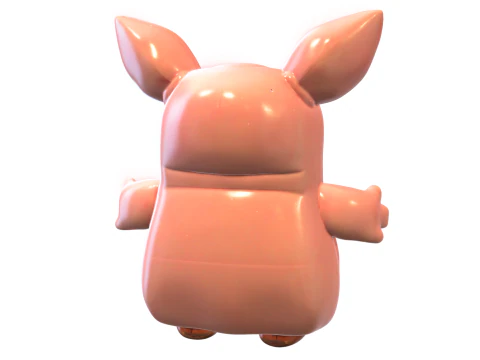 Plushie toy bear 3D Model