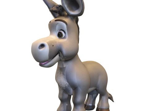 SHREK ASINO Modello 3D