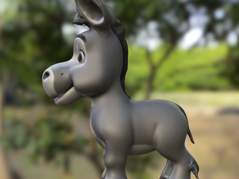 SHREK DONKEY 3Dモデル