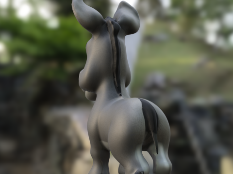 SHREK DONKEY 3Dモデル