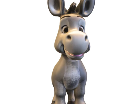 SHREK DONKEY 3D Model