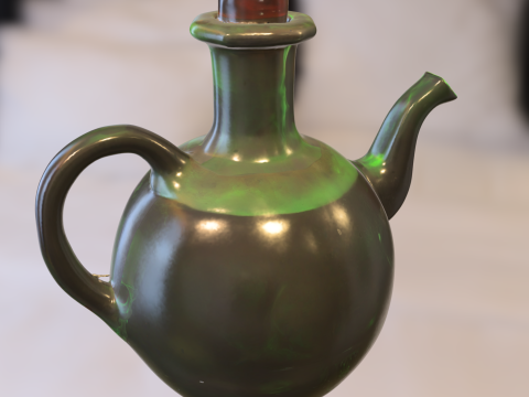 Potion Teapot 3D 模型