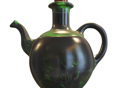 Potion Teapot 3D 模型