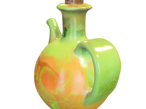 Poison Potion tea Model 3D