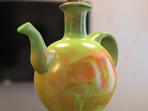 Poison Potion tea 3D 模型