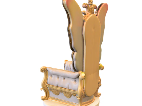 蝶の玉座 3Dモデル