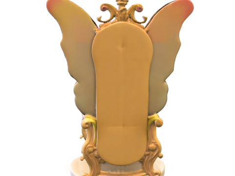 Butterfly Throne Model 3D
