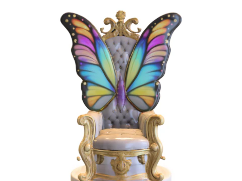 蝶の玉座 3Dモデル