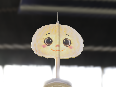 Cute Cotton Candy 3D 모델