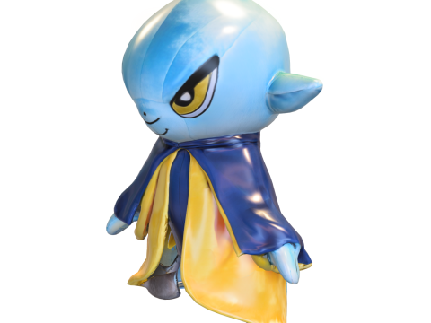 Chibi Tessek Star Wars Cute 3D Модель
