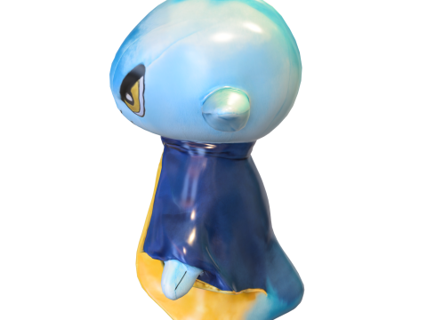 Chibi Tessek Star Wars Cute 3D Модель