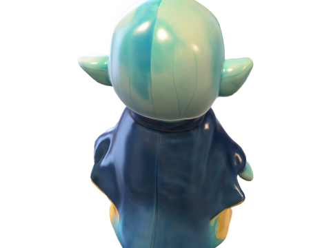 Chibi Tessek Star Wars Cute 3D Модель