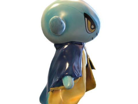 Chibi Tessek Star Wars Cute 3D Модель