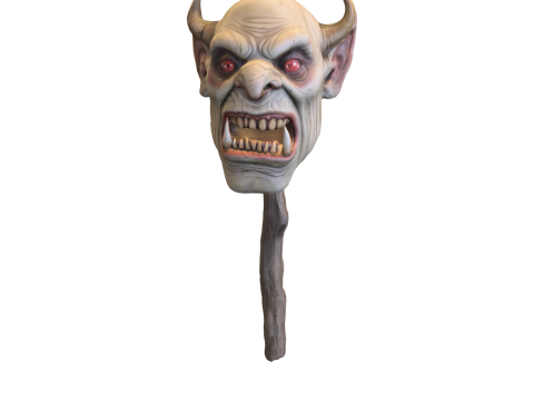 Demon Head on a Stake 3D 模型
