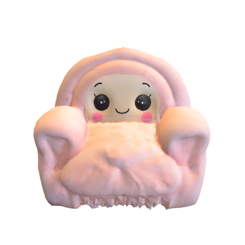 Pack Cute puff Kids Furniture Low-poly 3D Modell .c4d .max .obj .3ds .fbx .stl .blend