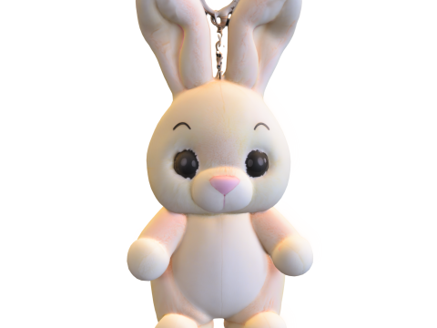 Cute Bunny Model 3D 模型