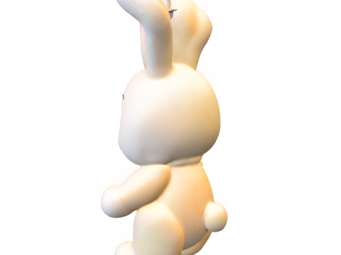 Cute Bunny Model 3Dモデル