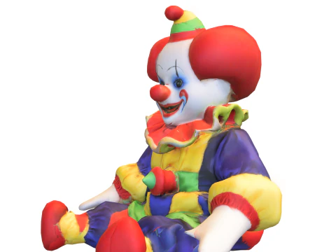 Cartoon Circus Character 3D Model