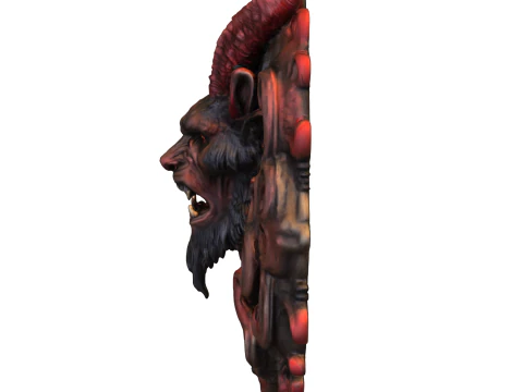 Demon Skulls Collection Gothic Horror 3D Model