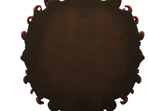 Demon Skulls Collection Gothic Horror 3D Model