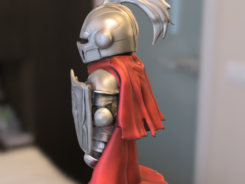 Armored Knights Collection Medieval Warrior 3D 模型