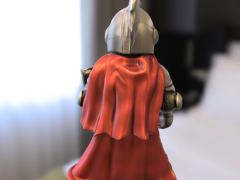 Armored Knights Collection Medieval Warrior 3D Model