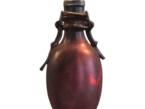 Cursed Potion Bottle Pack 3D मॉडल
