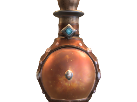 Cursed Potion Bottle Pack 3D मॉडल