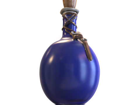 Cursed Potion Bottle Pack 3D मॉडल