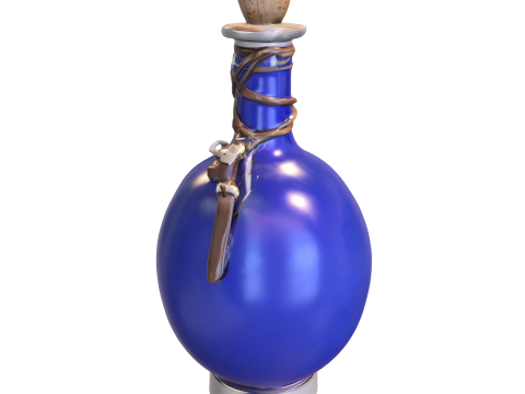 Cursed Potion Bottle Pack 3D मॉडल