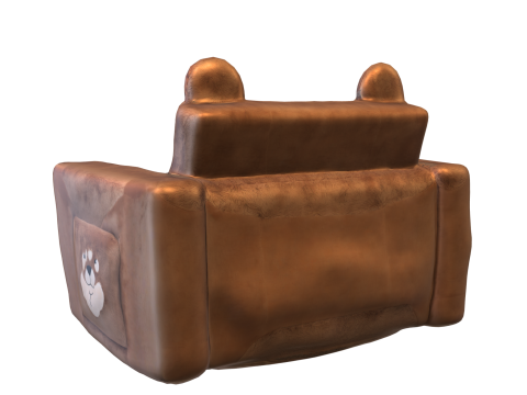 Armchair Kids Pack 3D 모델