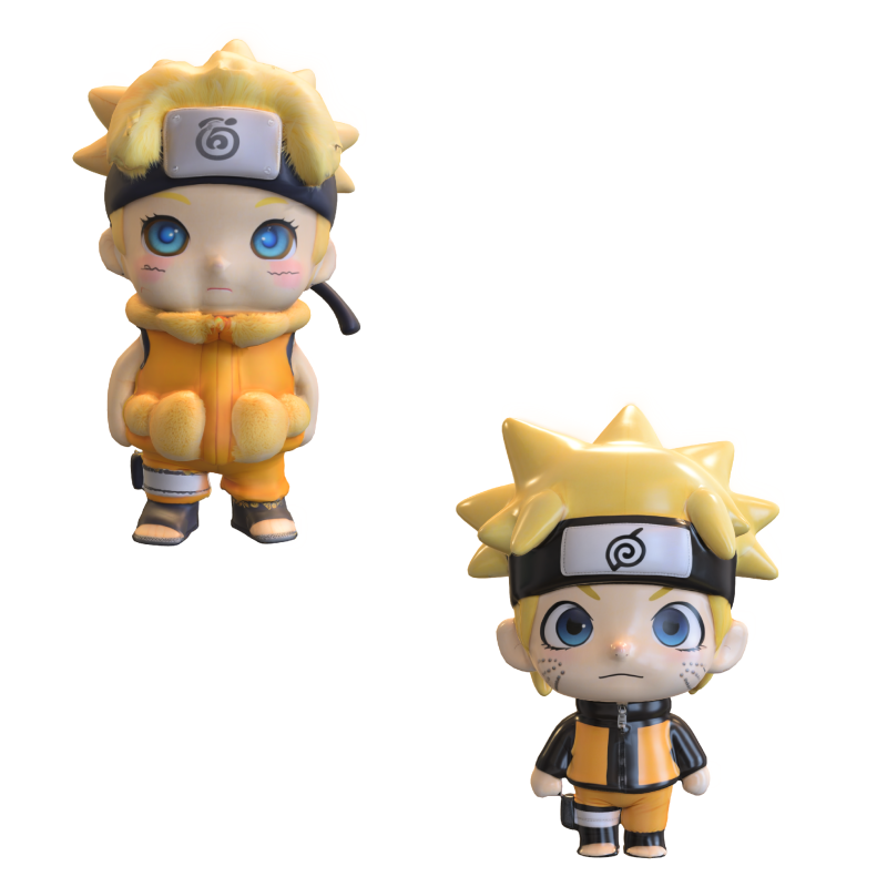 Naruto Chibi Kawaii 3D 模型 .c4d .max .obj .3ds .fbx .stl .blend