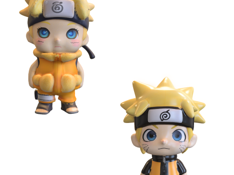 Naruto Chibi Kawaii 3D Модель