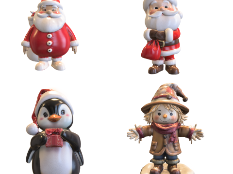 Xmas Winter Pack 3D Модель