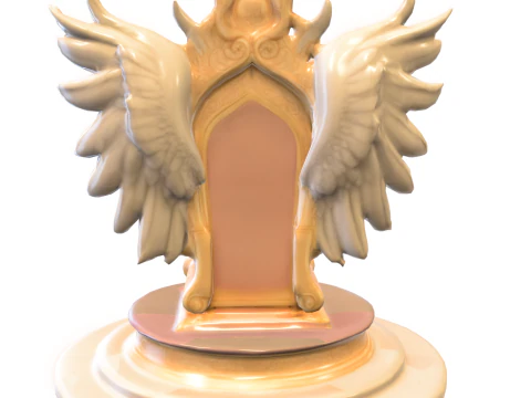 천사의 왕좌 3D 모델