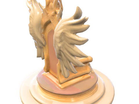 천사의 왕좌 3D 모델