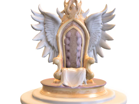 천사의 왕좌 3D 모델