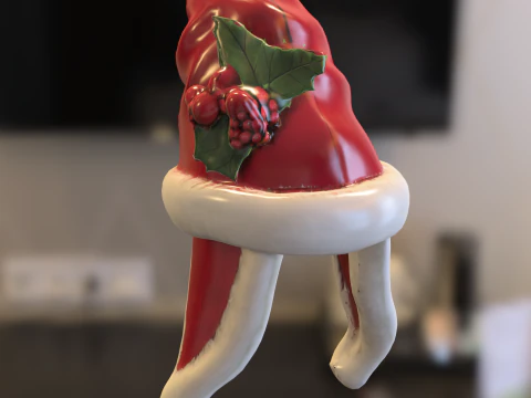 Beannie christmas 3D Model