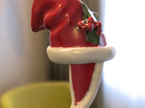 Beannie Різдво 3D Модель