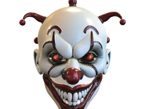 Masque de clown maléfique Modèle 3D