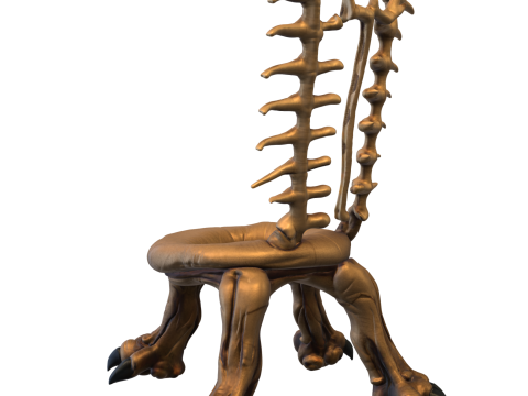 Стілець-каркас 3D Модель