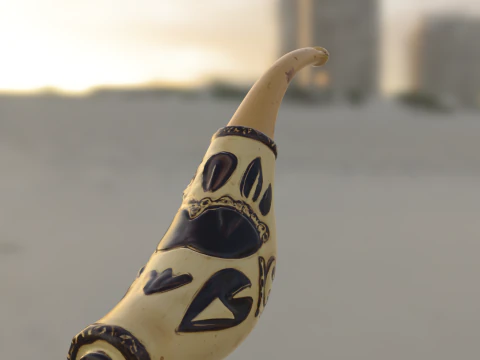 Collezione di pipe Fantasy realizzate artigianalmente Modello 3D