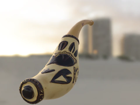 Handcrafted Fantasy Pipes Collection 3D Model