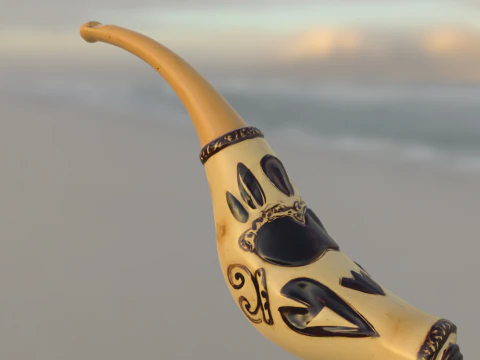 Handcrafted Fantasy Pipes Collection 3D Model