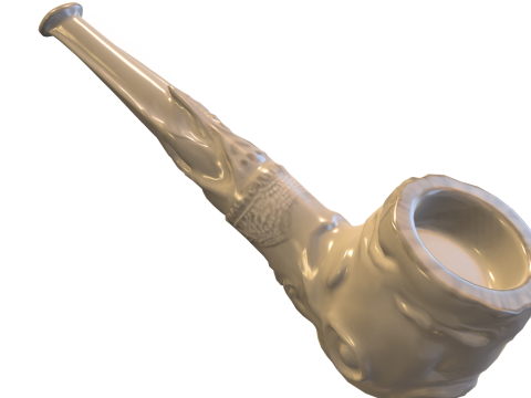 Collection de pipes fantastiques fabriquées à la main Modèle 3D