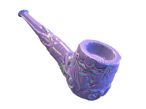 Collection de pipes fantastiques fabriquées à la main Modèle 3D