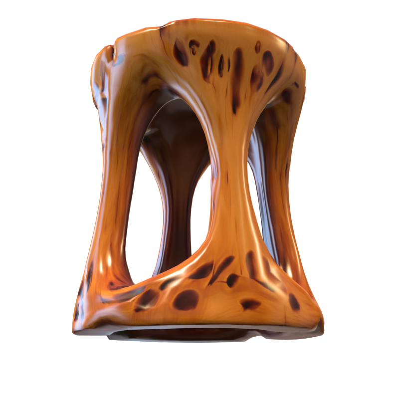 स्टाइलिश लकड़ी के मल संग्रह 3D मॉडल .c4d .max .obj .3ds .fbx .stl .blend 